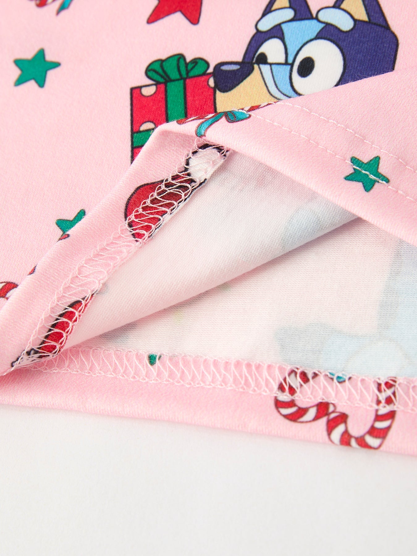 Christmas Bluey Pajamas with Ruffles