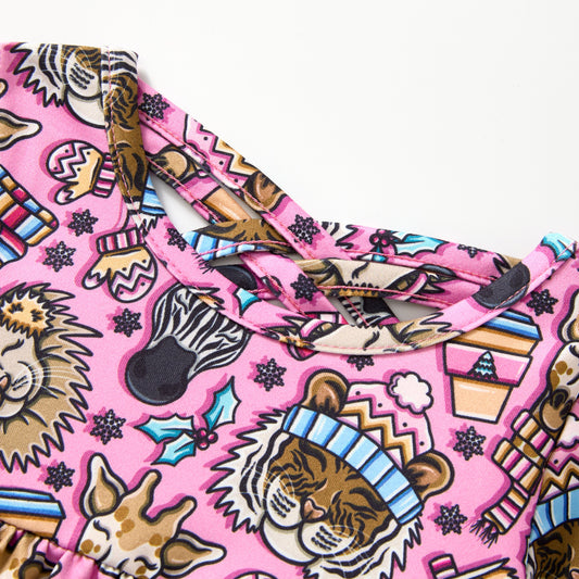 Snowy Safari - Romper