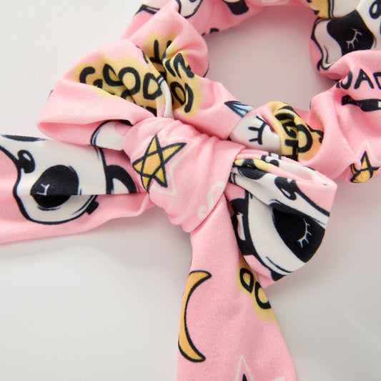 Sleepover Squad - Bow Scrunchie