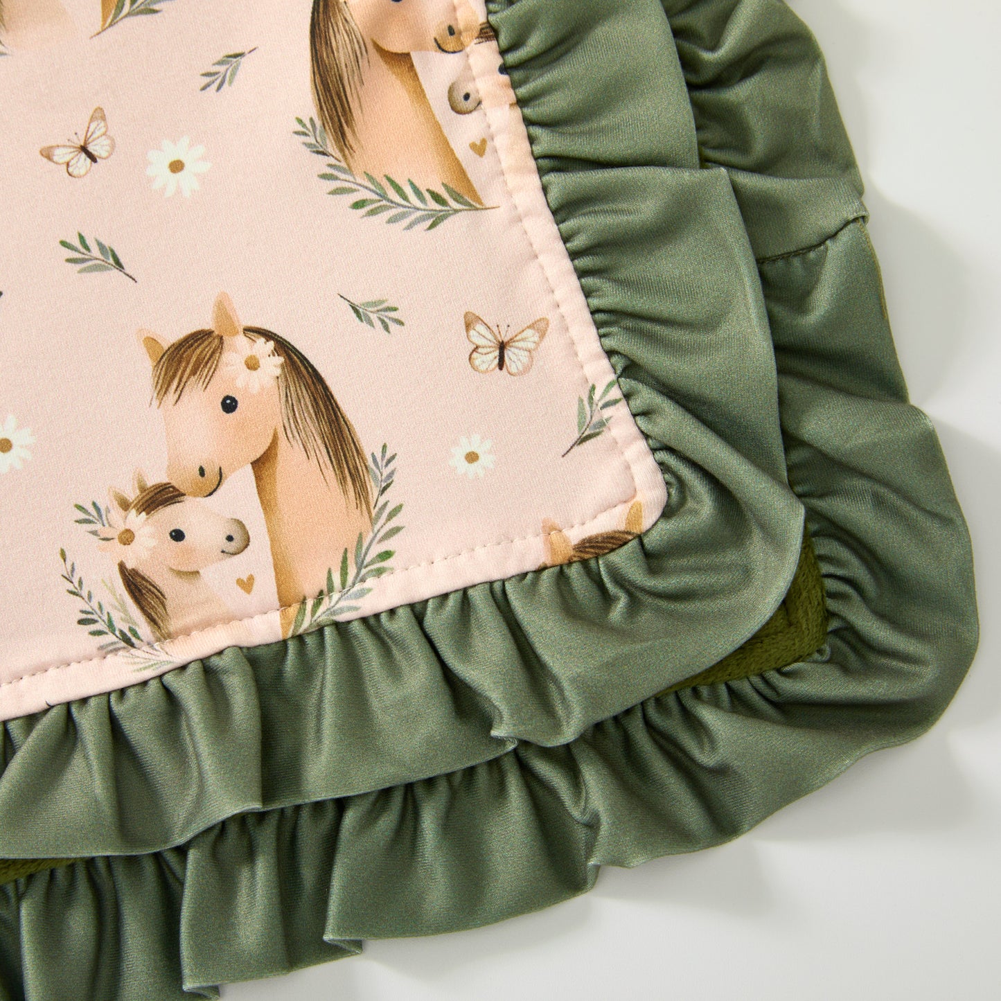 Pasture Ponies - Minky Blanket