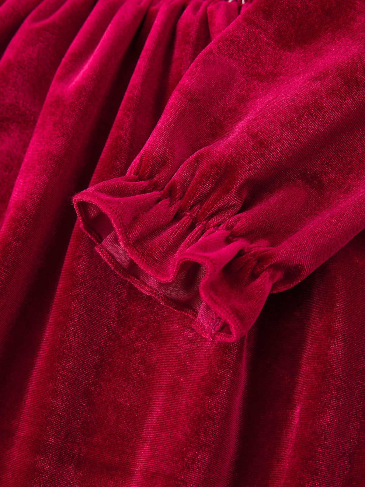 Velvet Smocked Dress