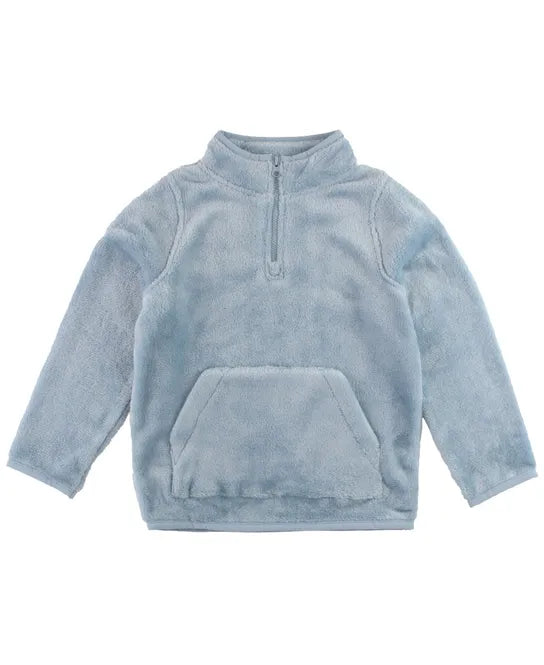 Fleece Pocket Pullover by RuffleButts