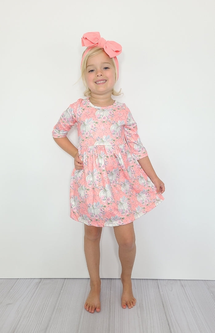 Glitzy Pumpkin Dress