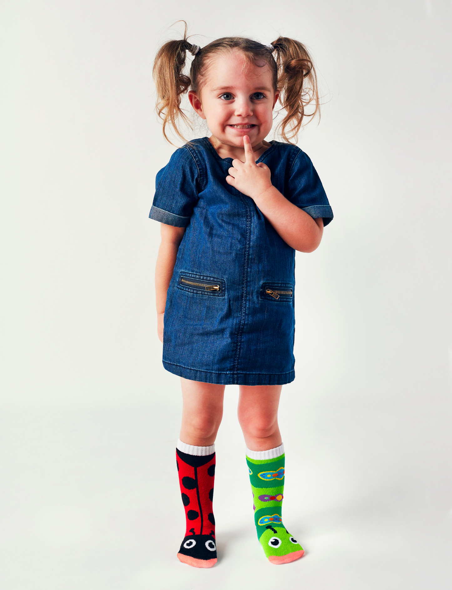 Ladybug & Caterpillar Kids Socks by PALS