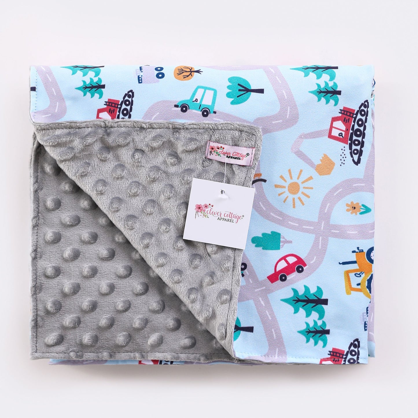 Around Town Minky Blanket