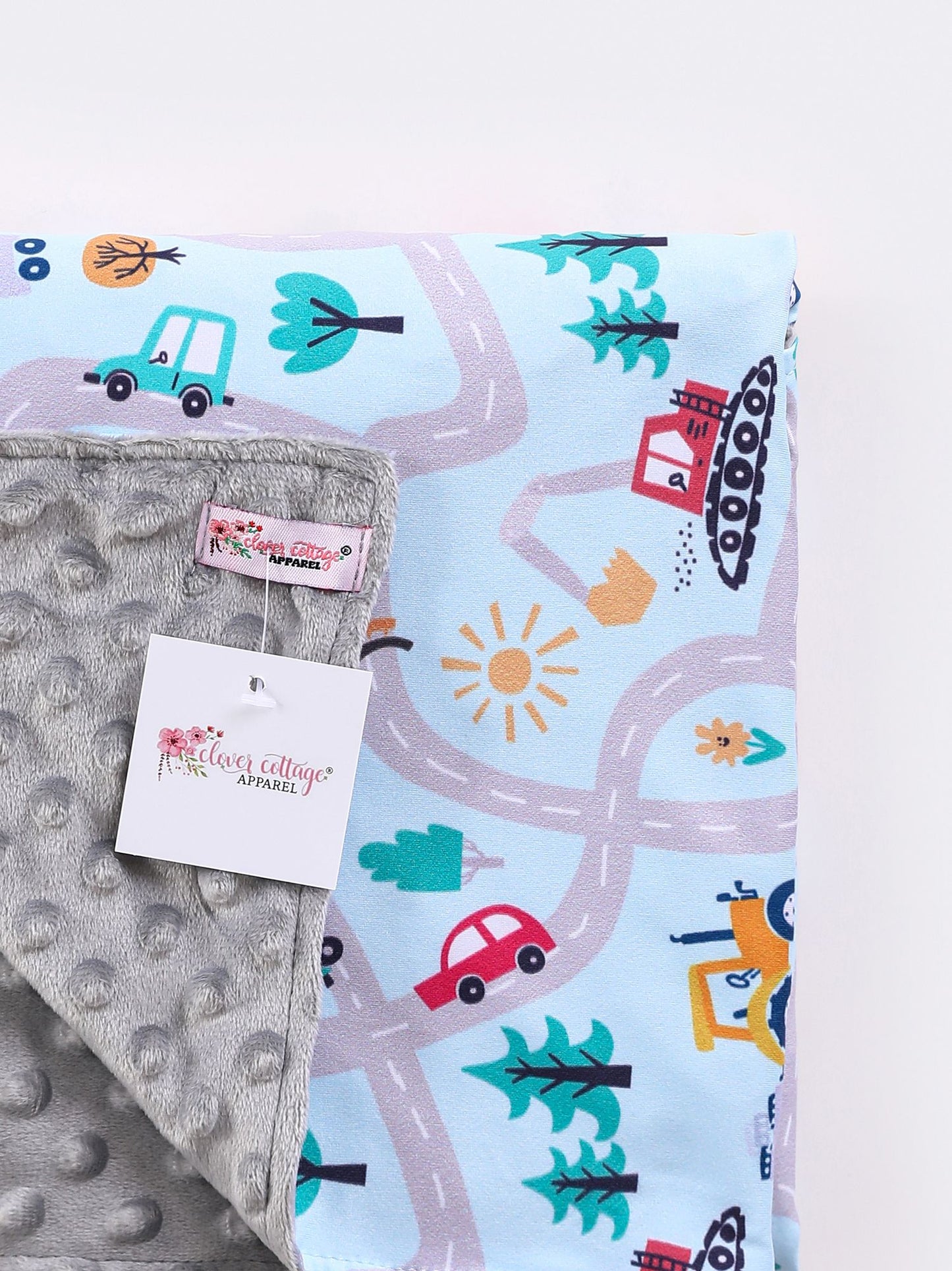 Around Town Minky Blanket