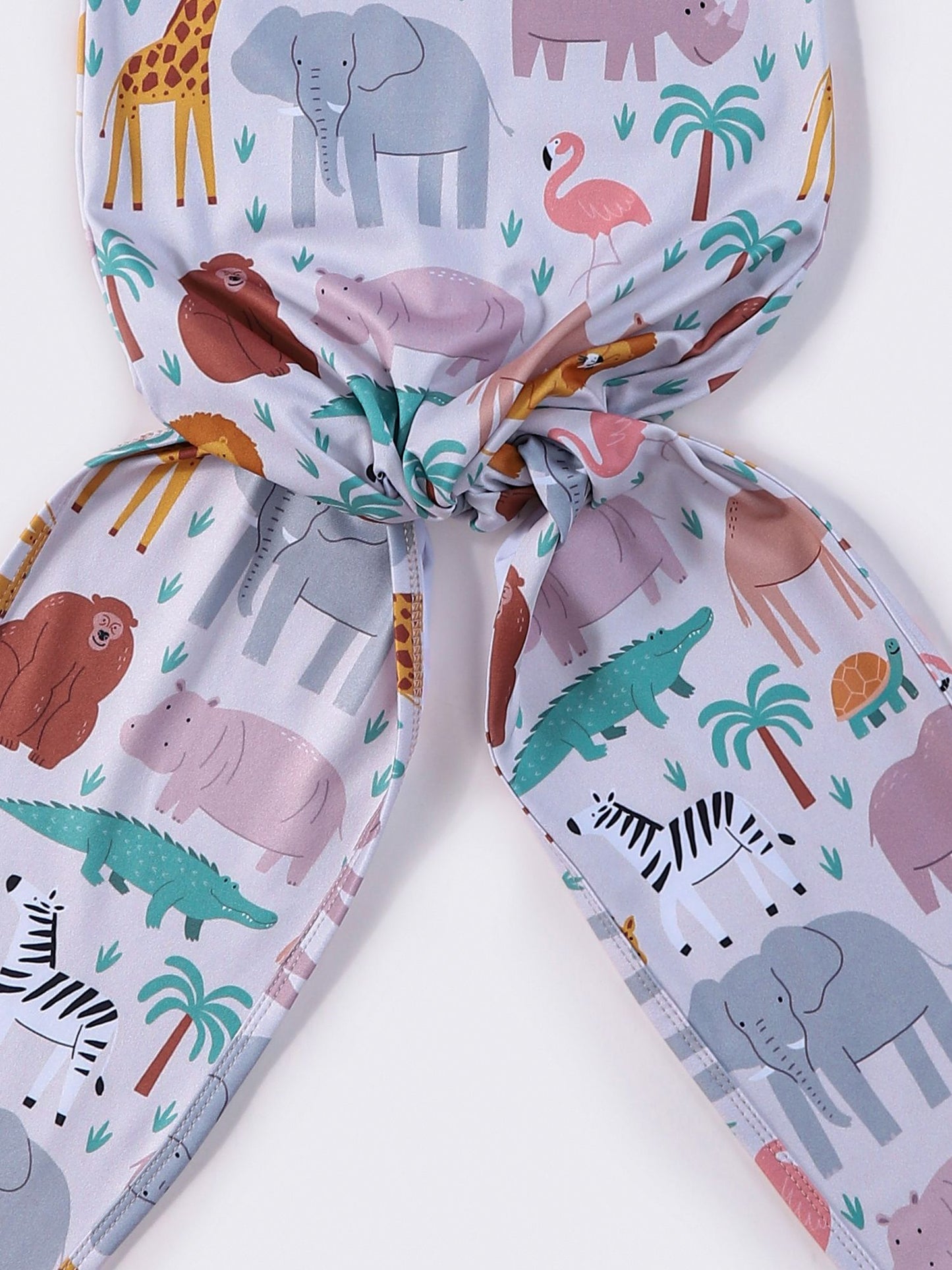 Safari Knotted Gown w Hat