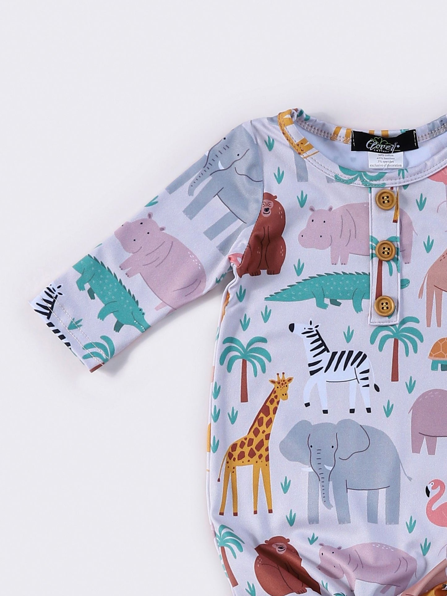 Safari Knotted Gown w Hat