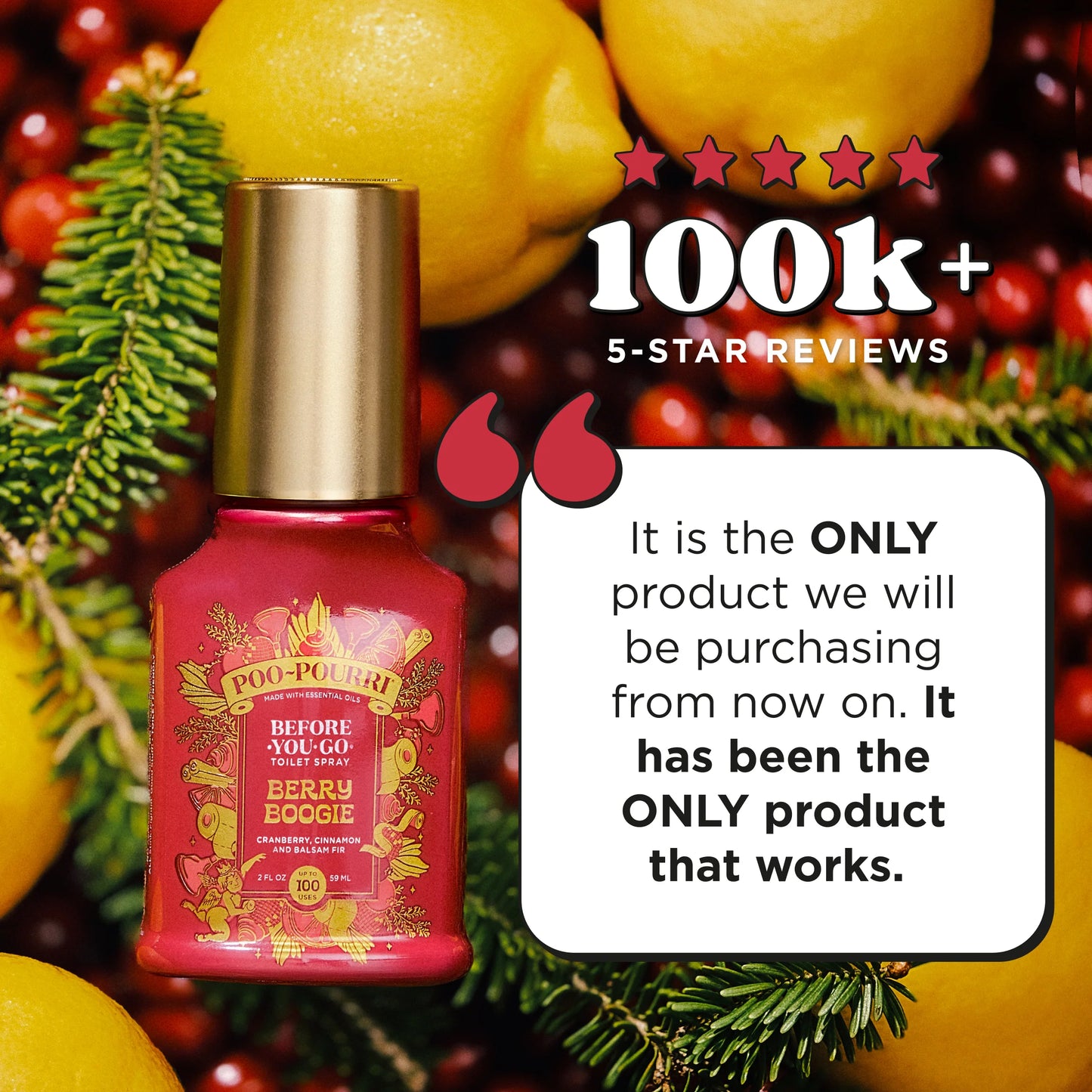 Holiday Poo~Pourri - Berry Boogie