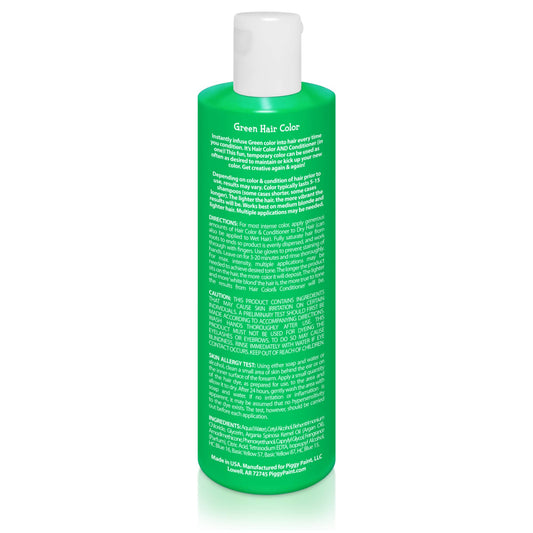 Piggy Paint - Hair Color & Conditioner - GREEN