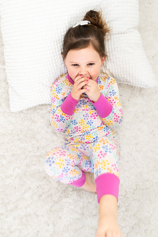 Korrie Dots Bamboo 2-Piece Long Sleeve Set