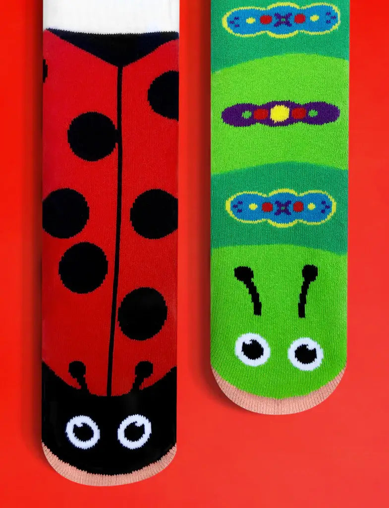 Ladybug & Caterpillar Kids Socks by PALS