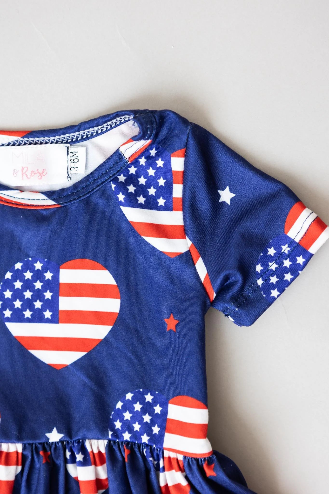 I Heart USA Infant Romper
