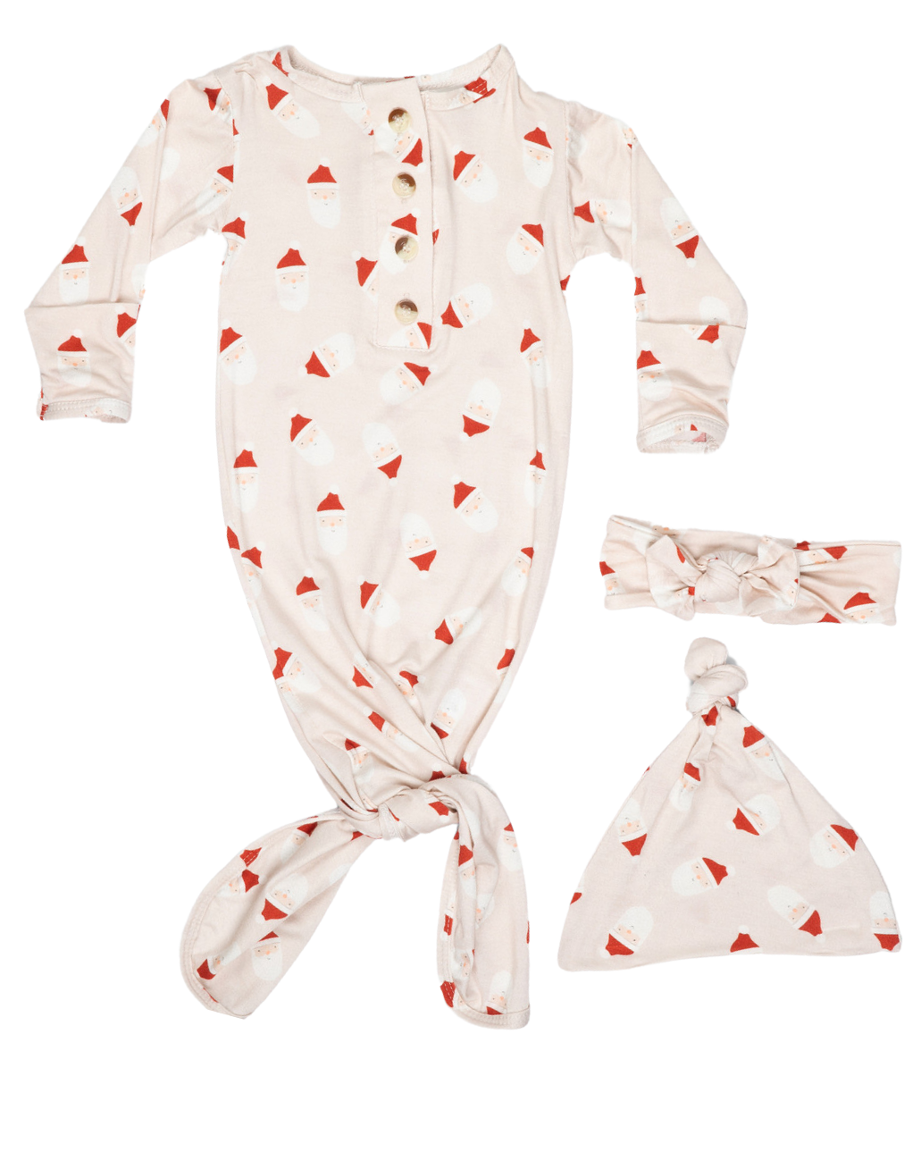 Newborn Knotted Gown Gift Set by Stroller Society