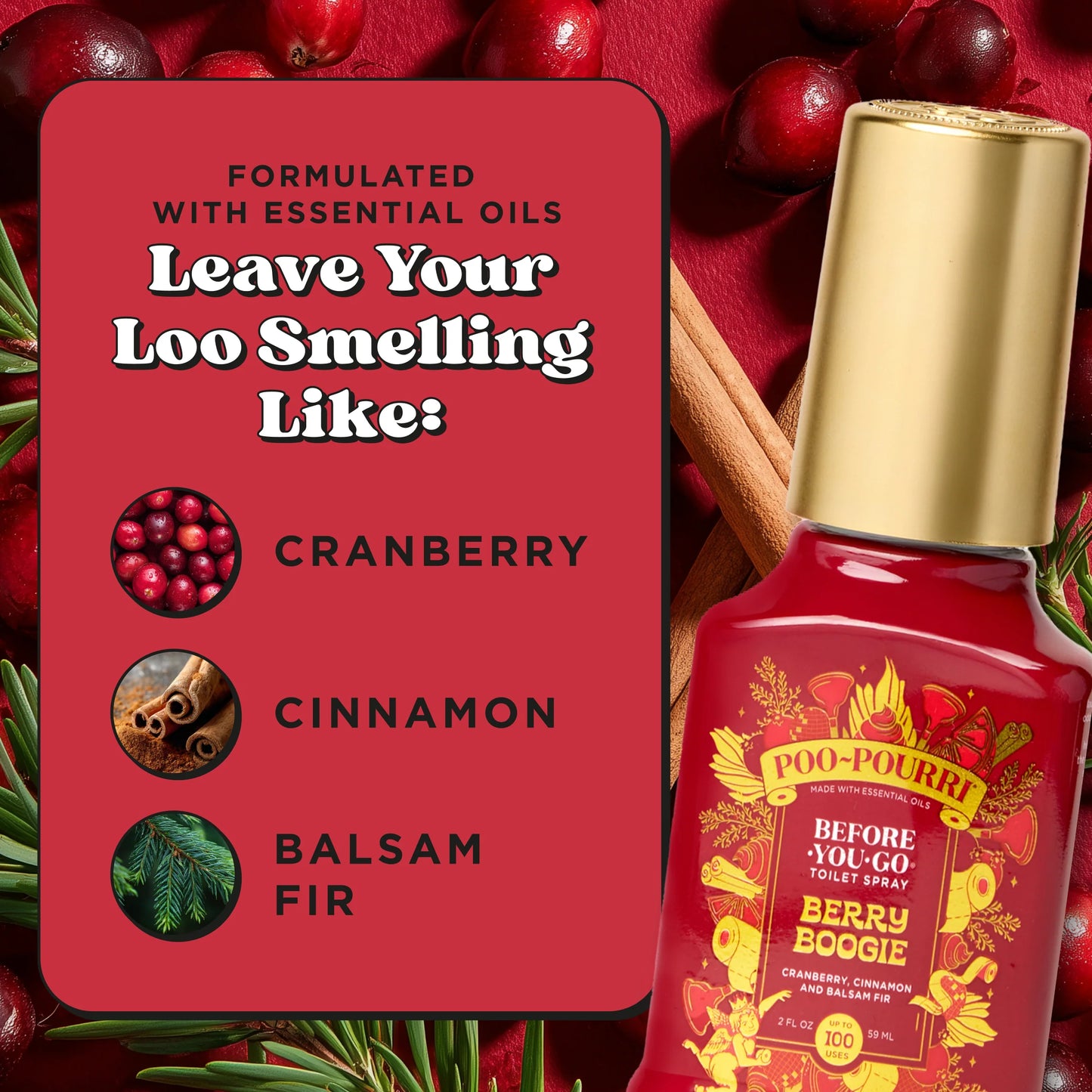 Holiday Poo~Pourri - Berry Boogie