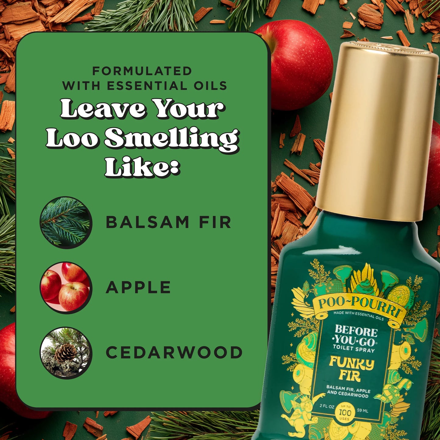 Holiday Poo-Pourri - Funky Fir