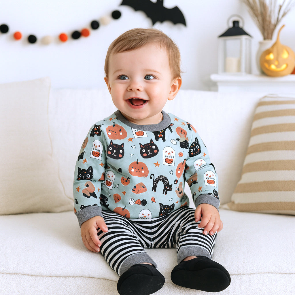 Halloween Pumpkin-Pals Boy's Top & Pants