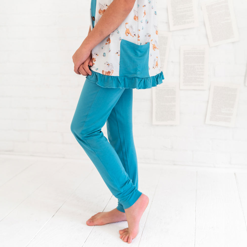 Griffin Butterflies Bamboo Short Sleeve Tunic + Legging Set