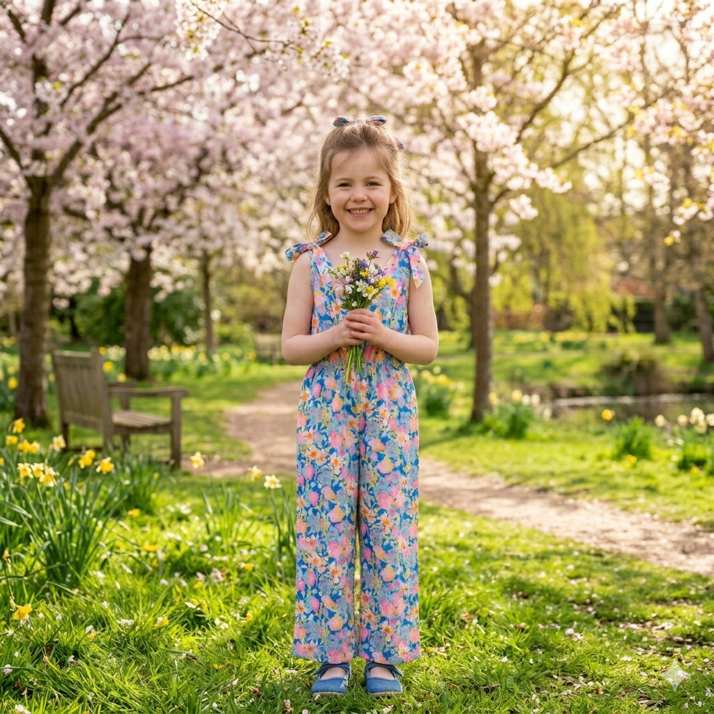 Wildflower Tie-Strap Jumpsuit