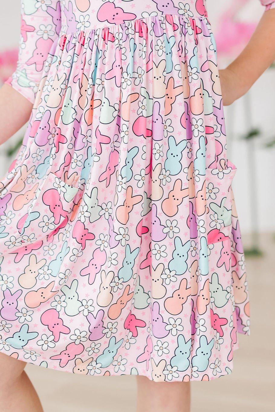 Hangin' With My Peeps Twirl Dress