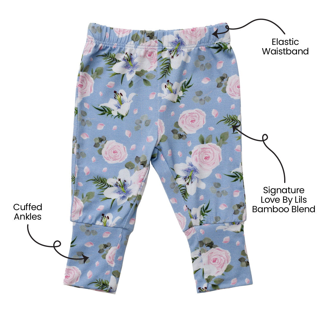 Lillian Floral Bamboo Leggings