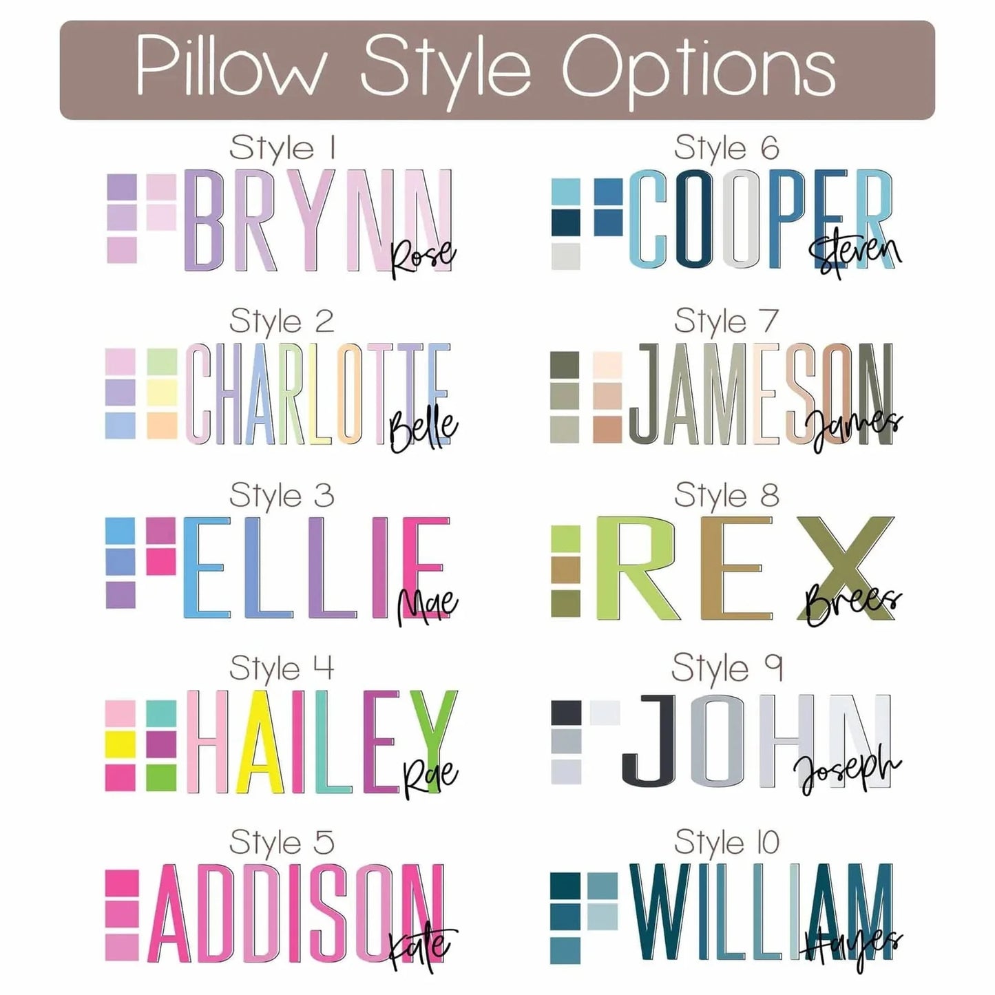 Personalized Snuggle Pillow - Outline
