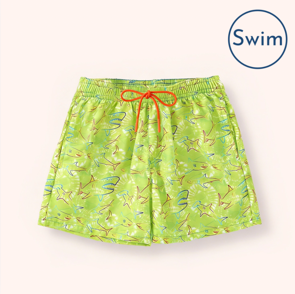 Fin Frenzy - Swim Shorts