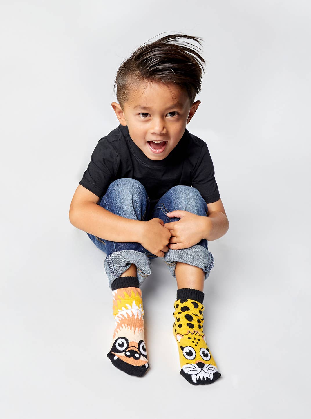 Sloth & Cheetah Kids Socks by PALS