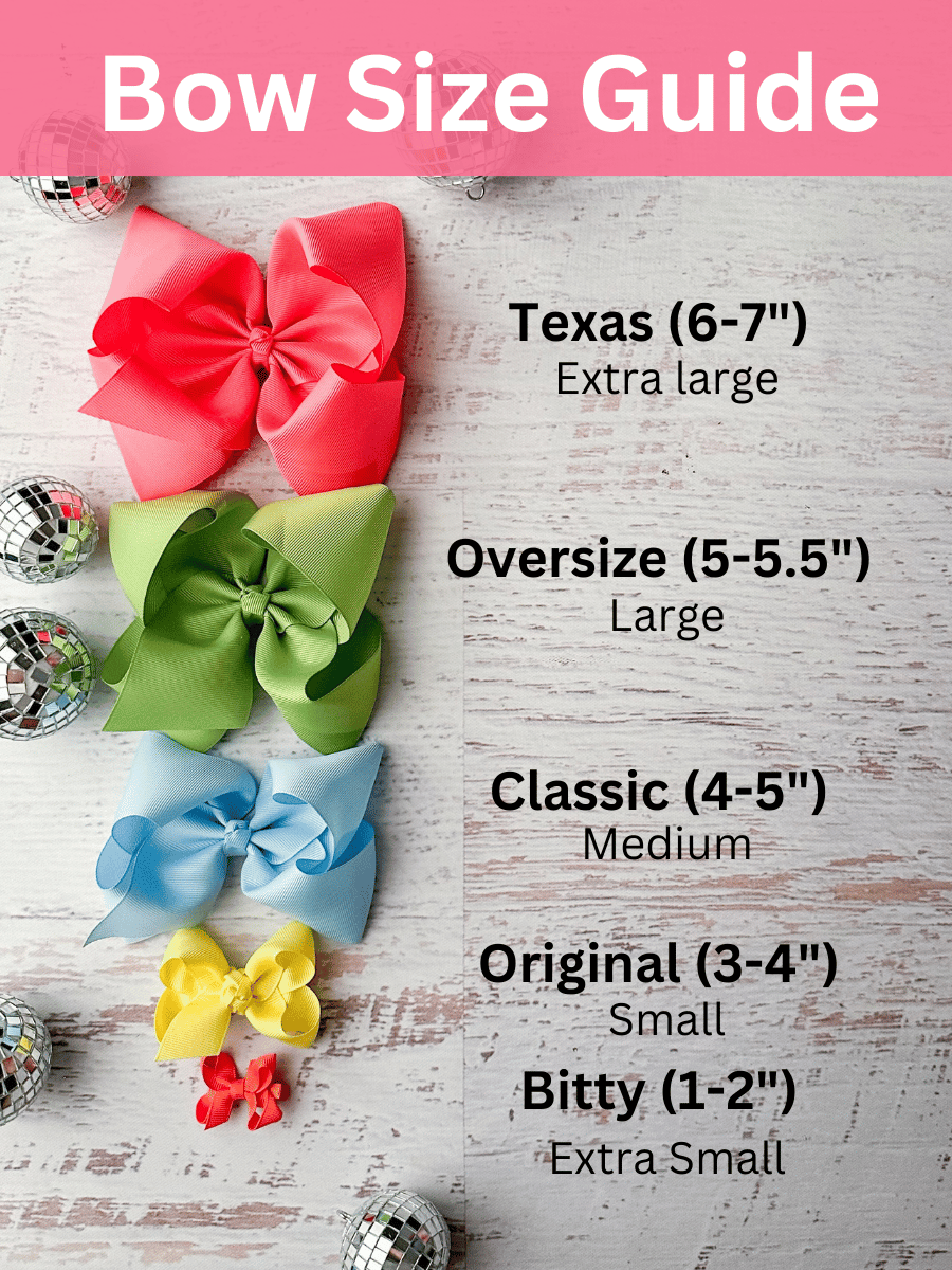 "As Big As Texas" Bow - Oversize Grosgrain Hair Bow