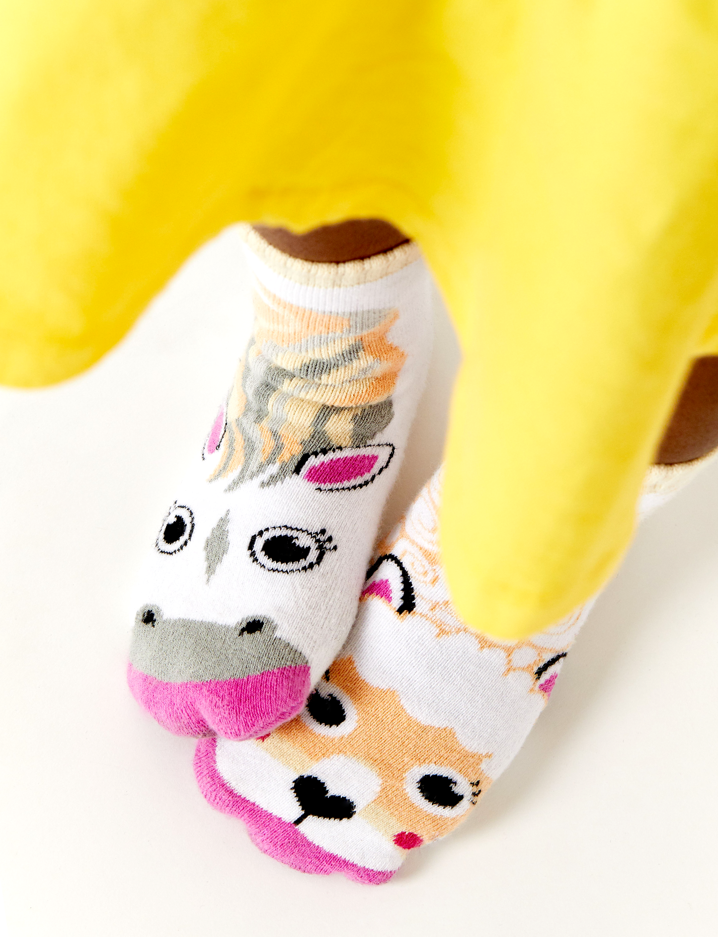 Horse & Alpaca Mismatched Toddlers Socks by PALS