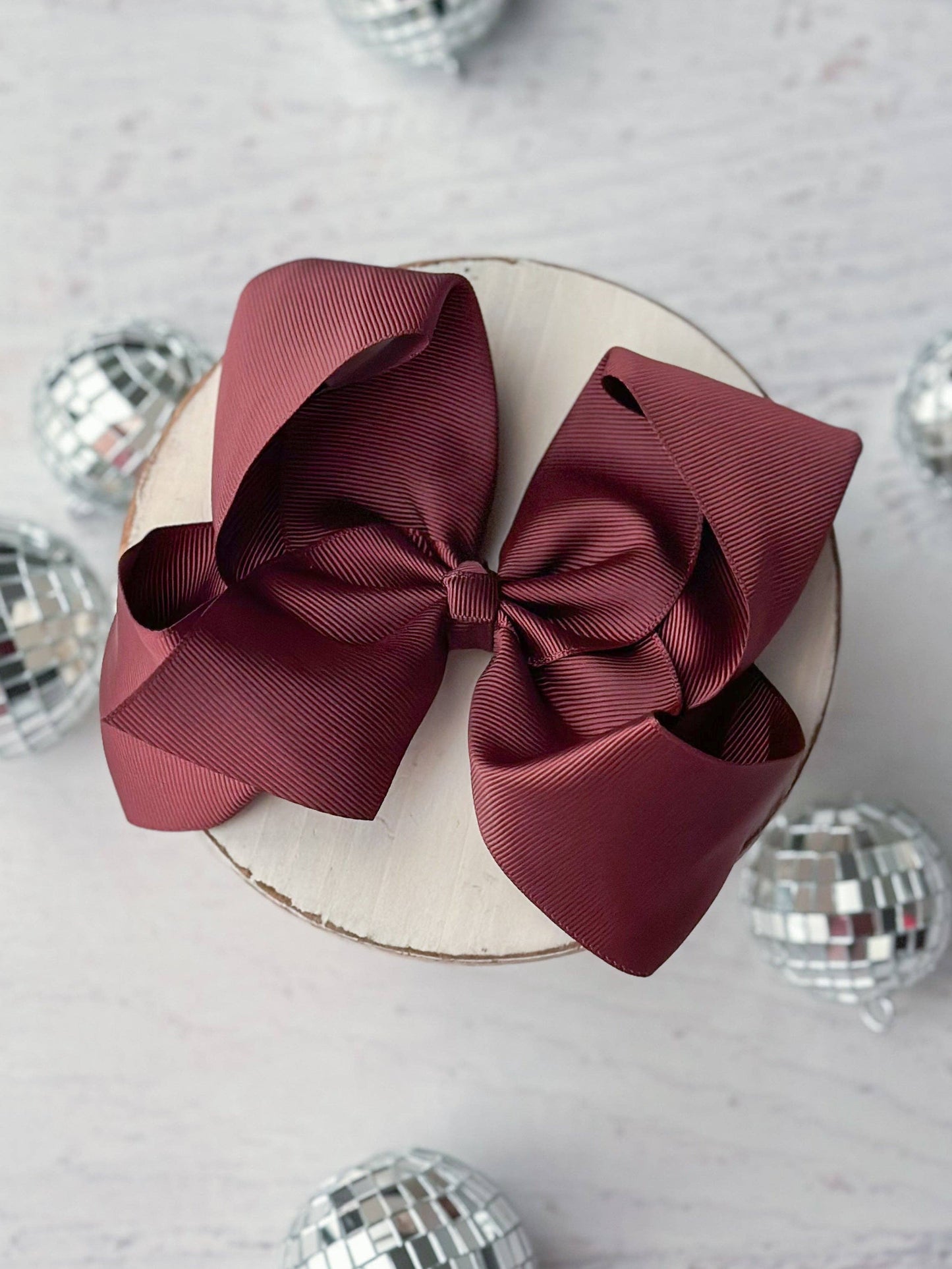 Oversize Grosgrain Hair Bow