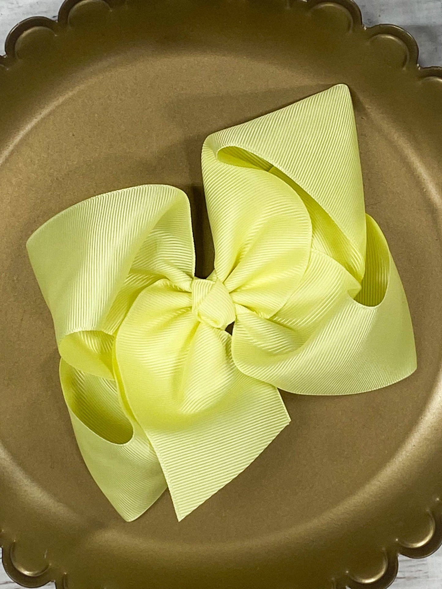 Oversize Grosgrain Hair Bow