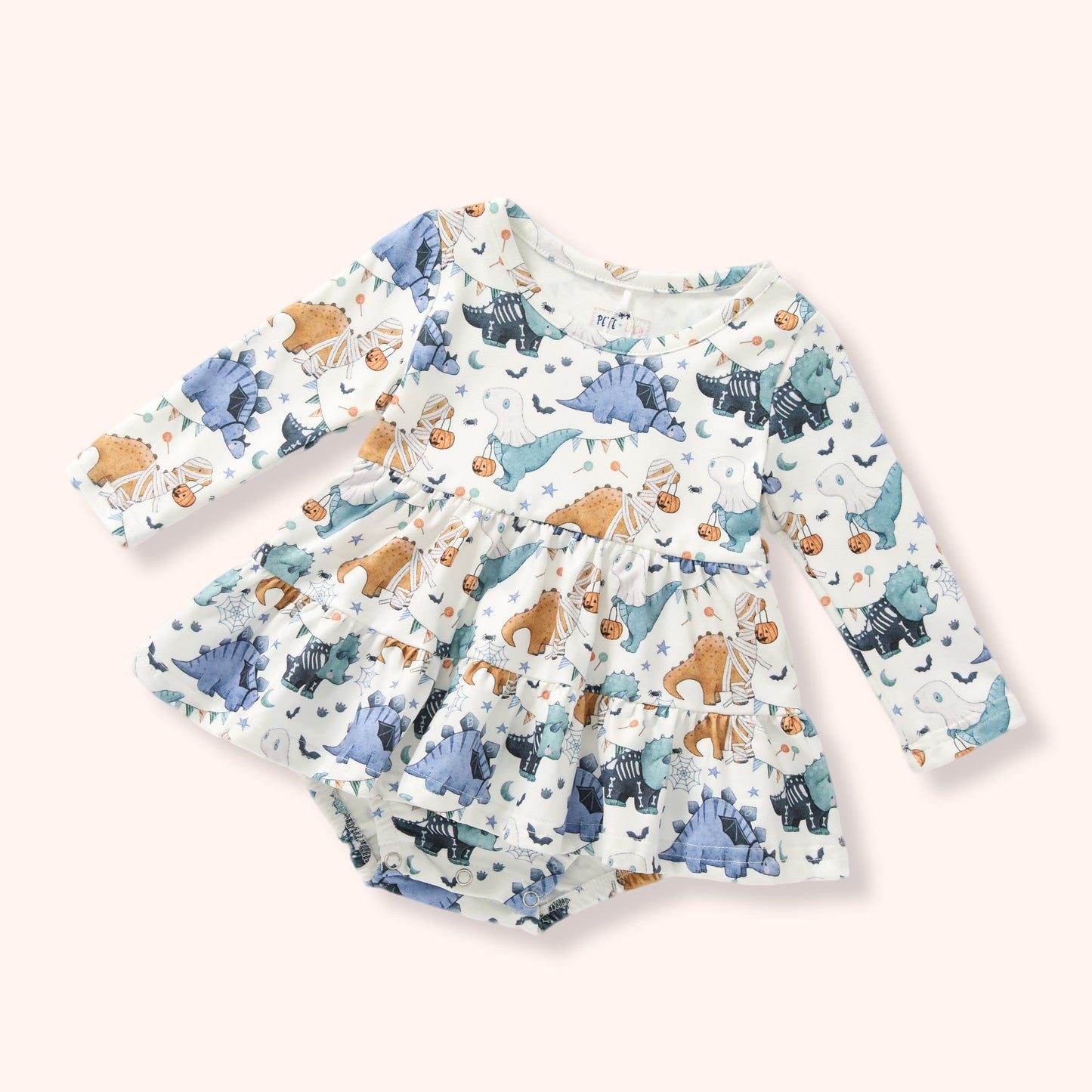 Trick-O-Saurus - Girl Romper