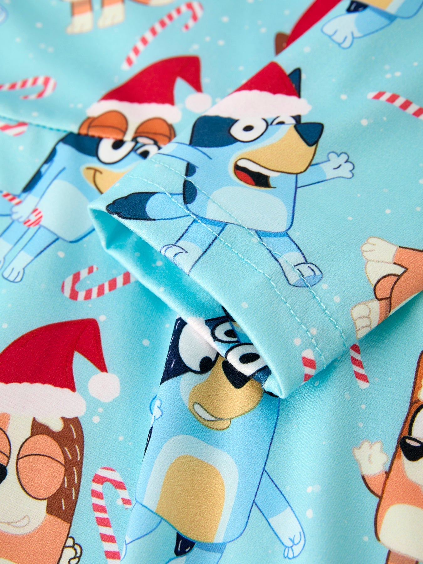 Santa Bluey Girls Dress