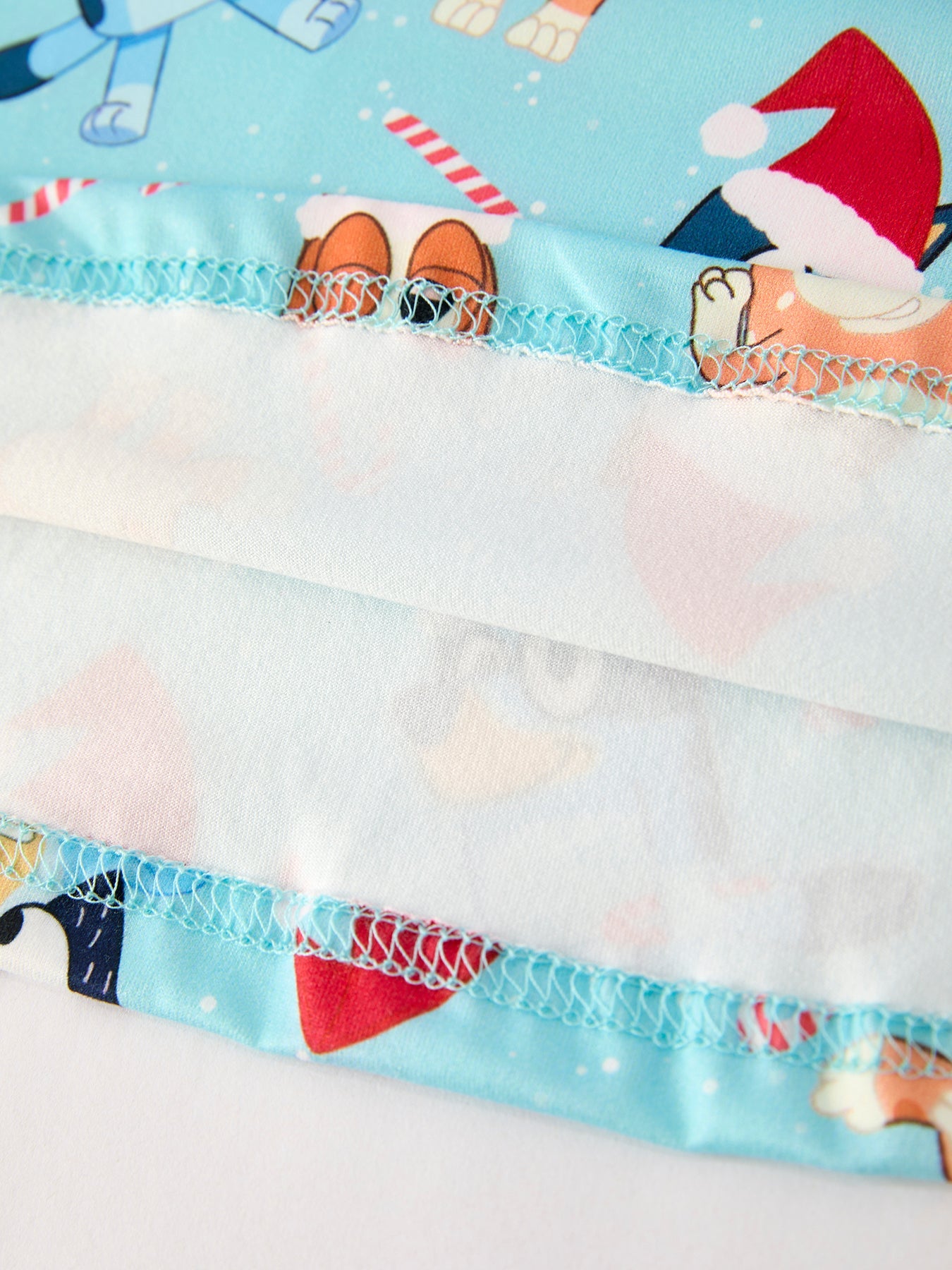 Santa Bluey Girls Dress