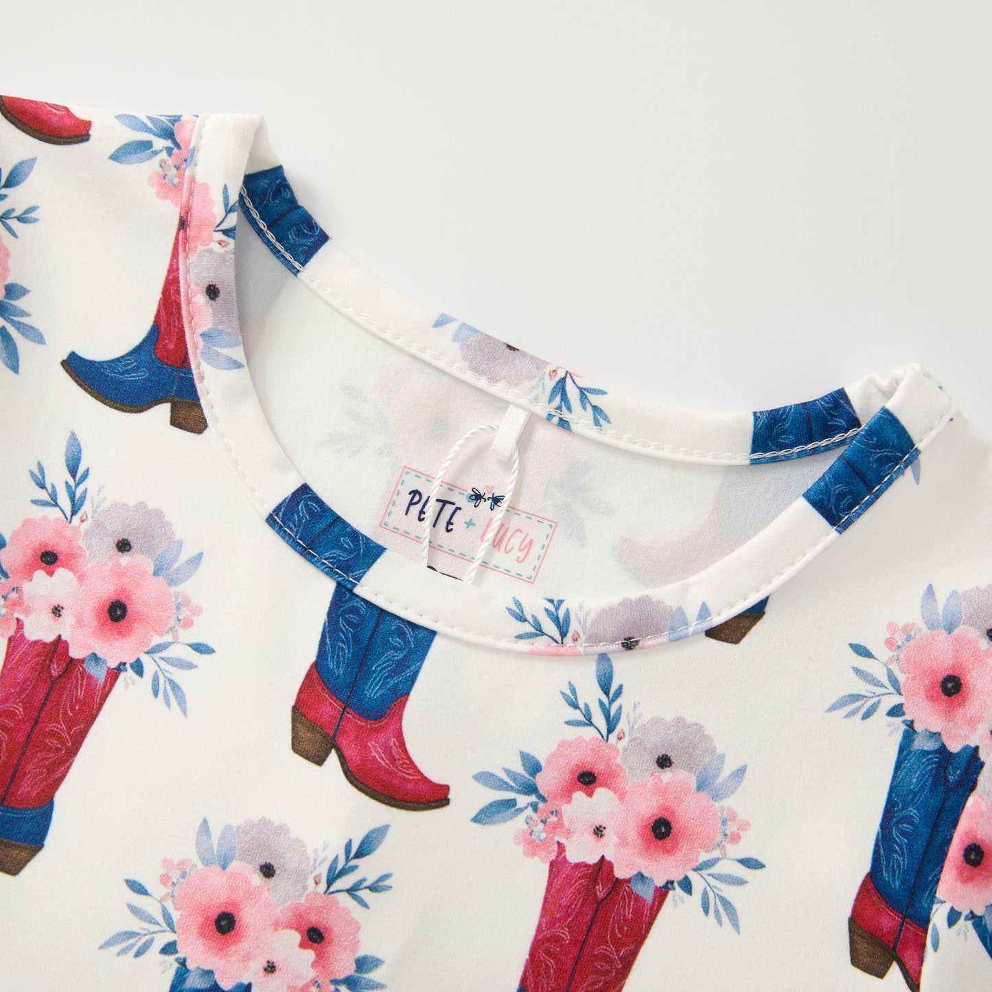 Boots & Blooms - Two Pc Set