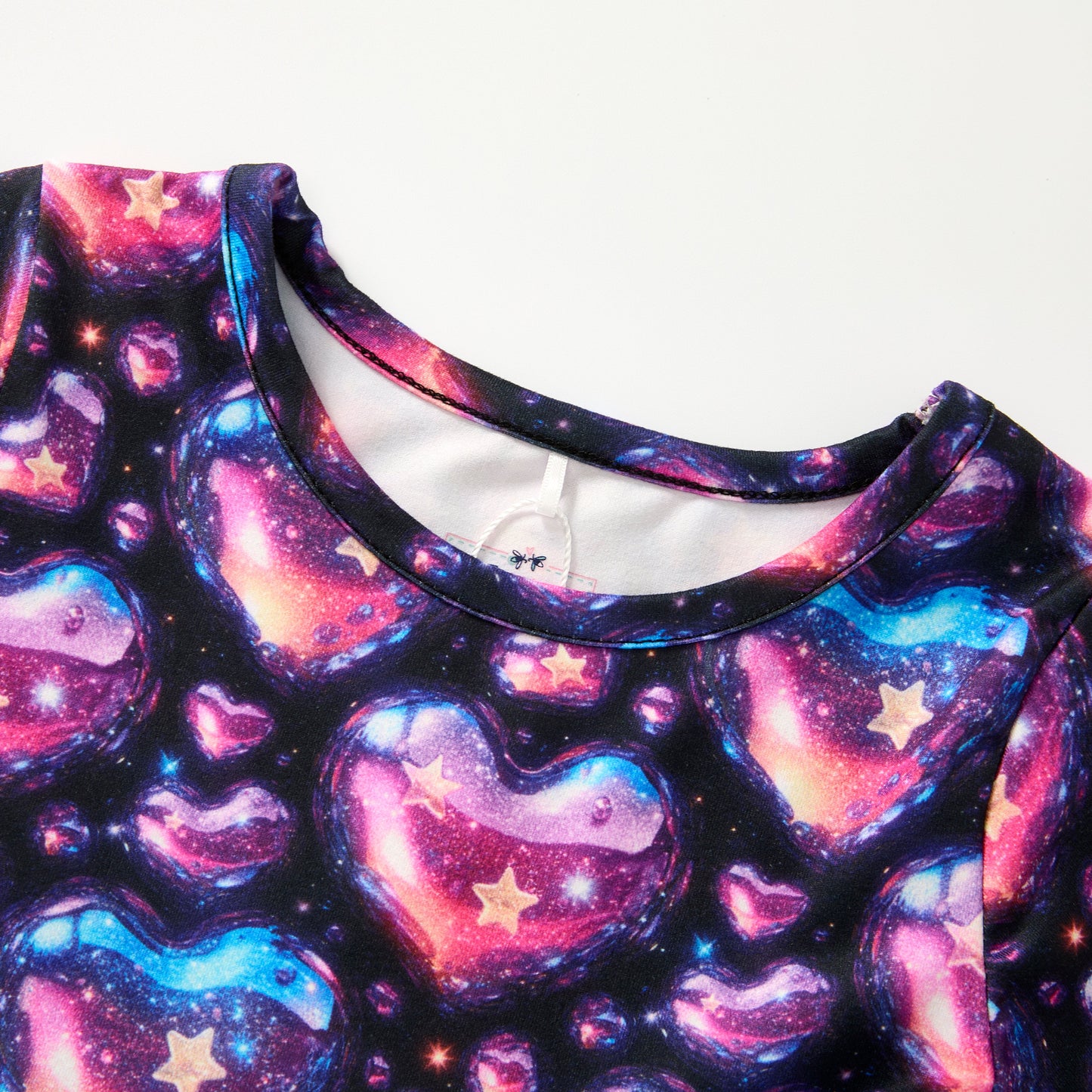 Holographic Hearts - Pants Set