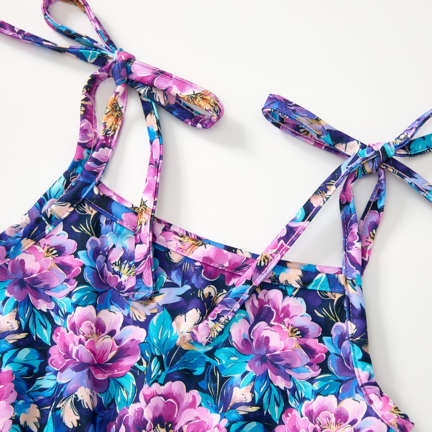Electric Peonies - Girls Jumpsuit