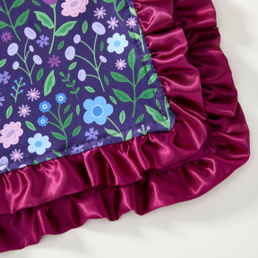 Breezy Blossoms - Minky Blanket