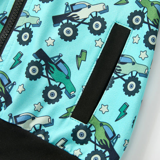 Big Wheels - Zip Hoodie