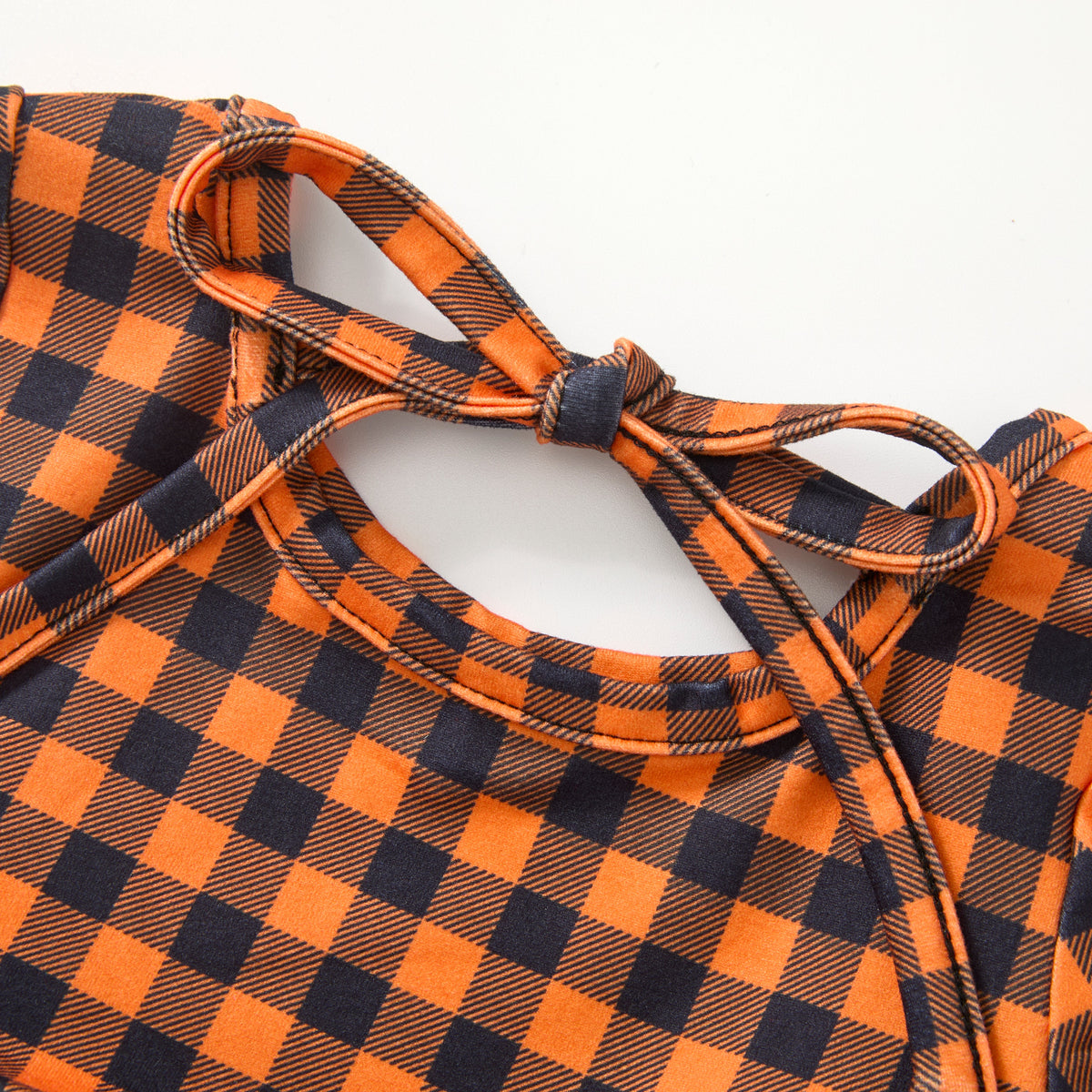 Harvest Gingham - Romper
