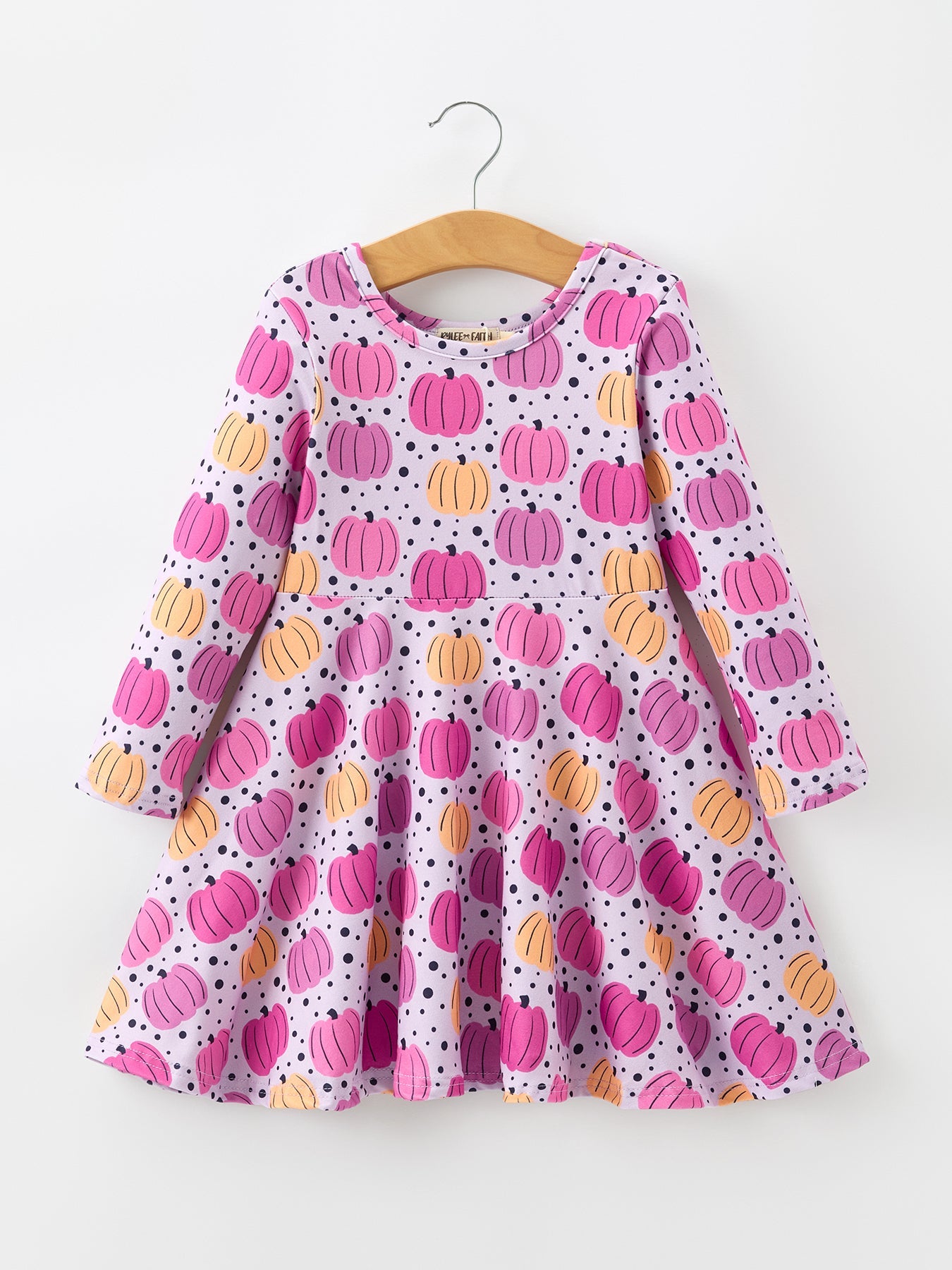 Pretty Pumpkins Girls Dress