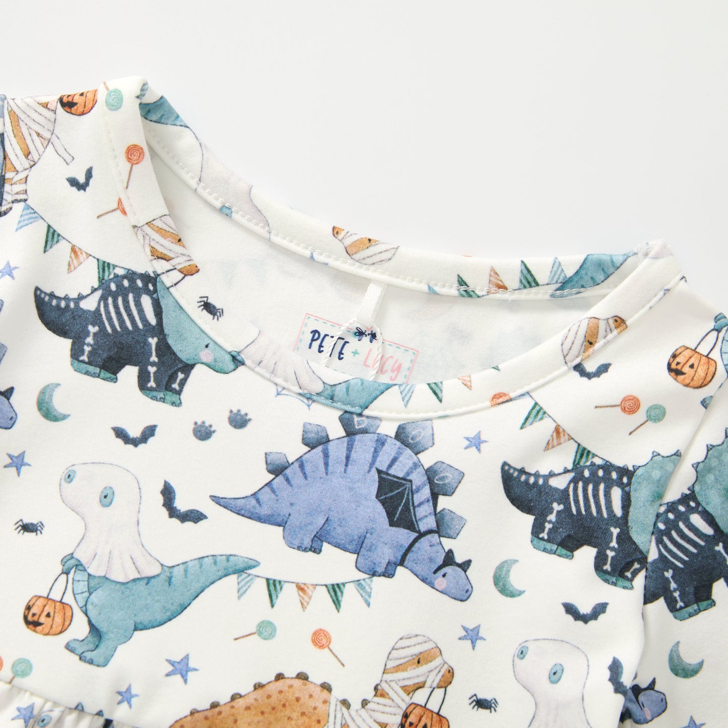Trick-O-Saurus - Girl Romper