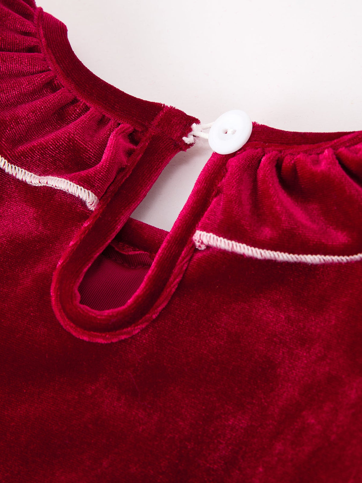 Velvet Smocked Dress