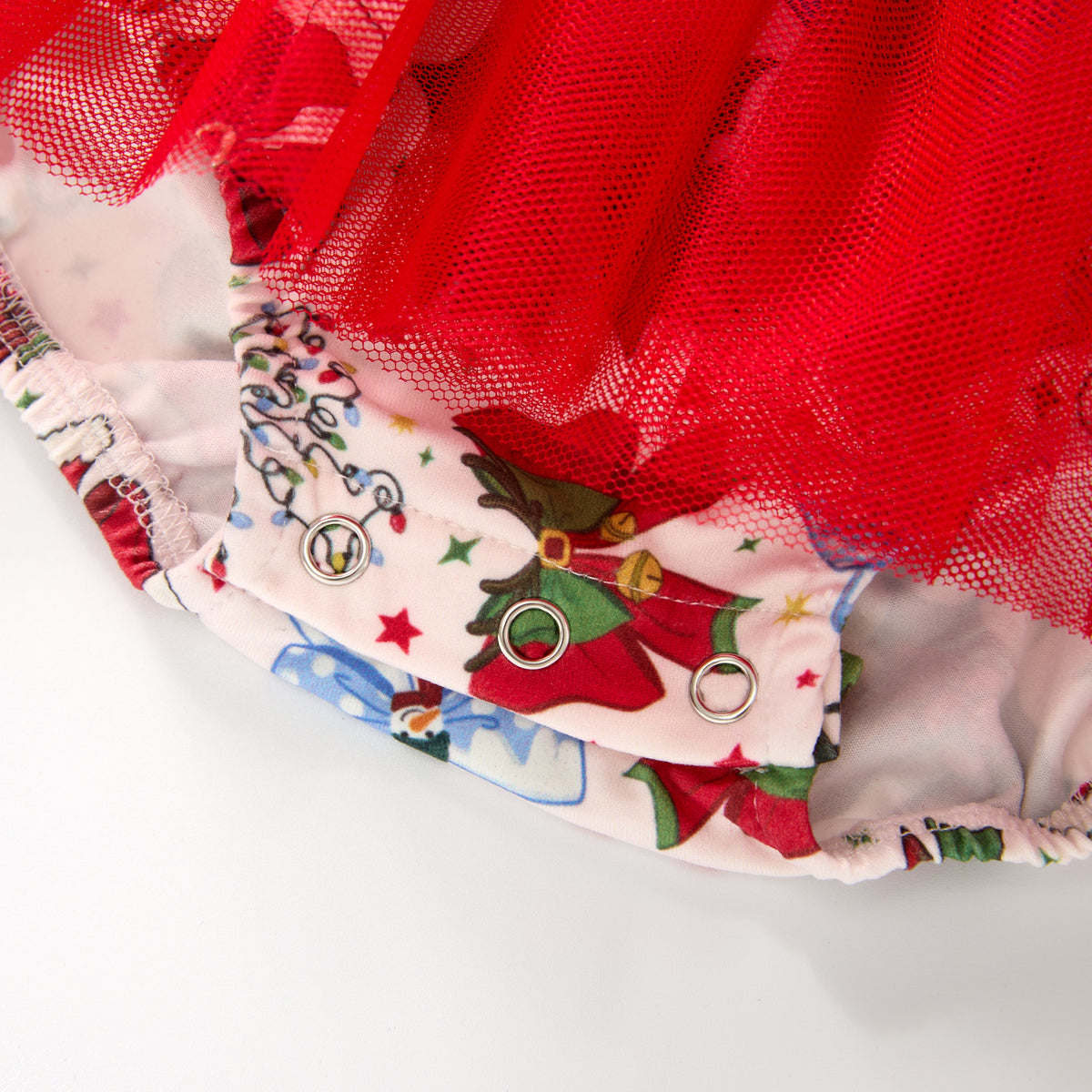 Christmas Bows - Romper