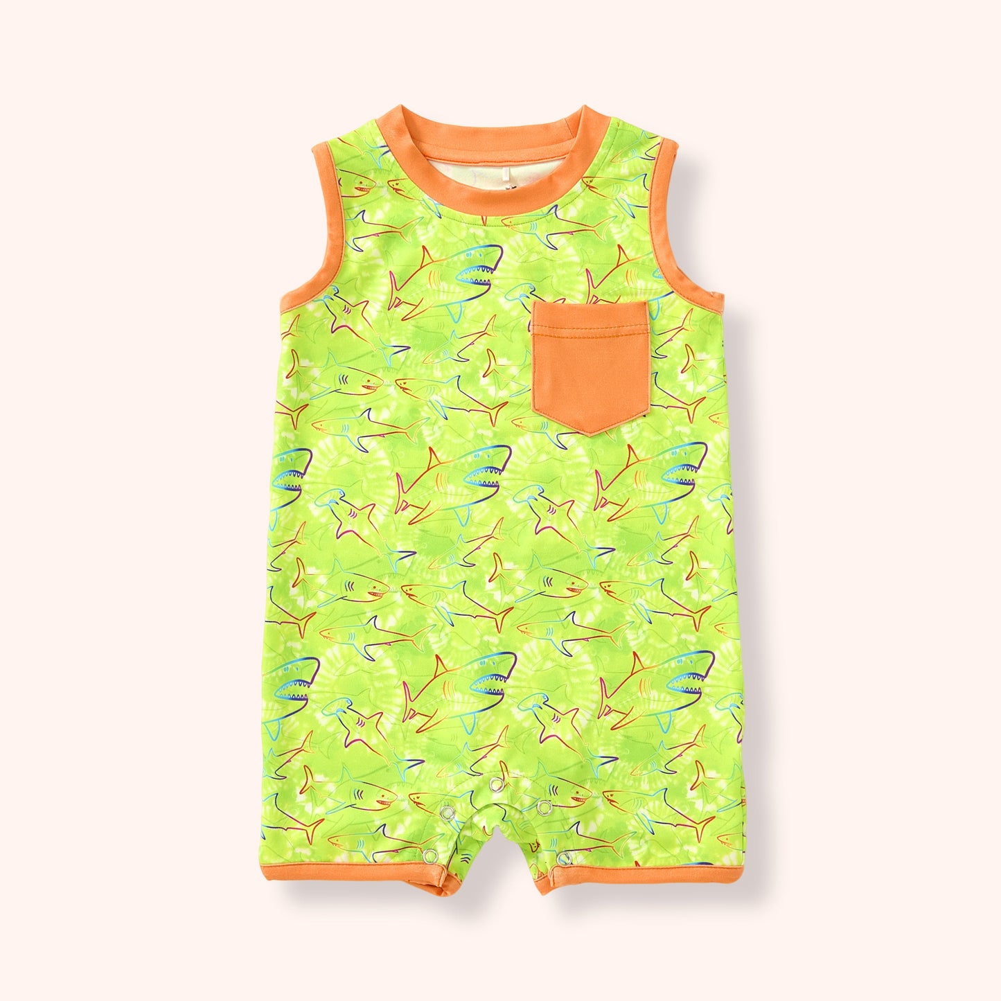 Fin Frenzy - Boy Romper