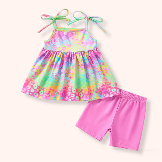 Neon Jungle - Shorts Set