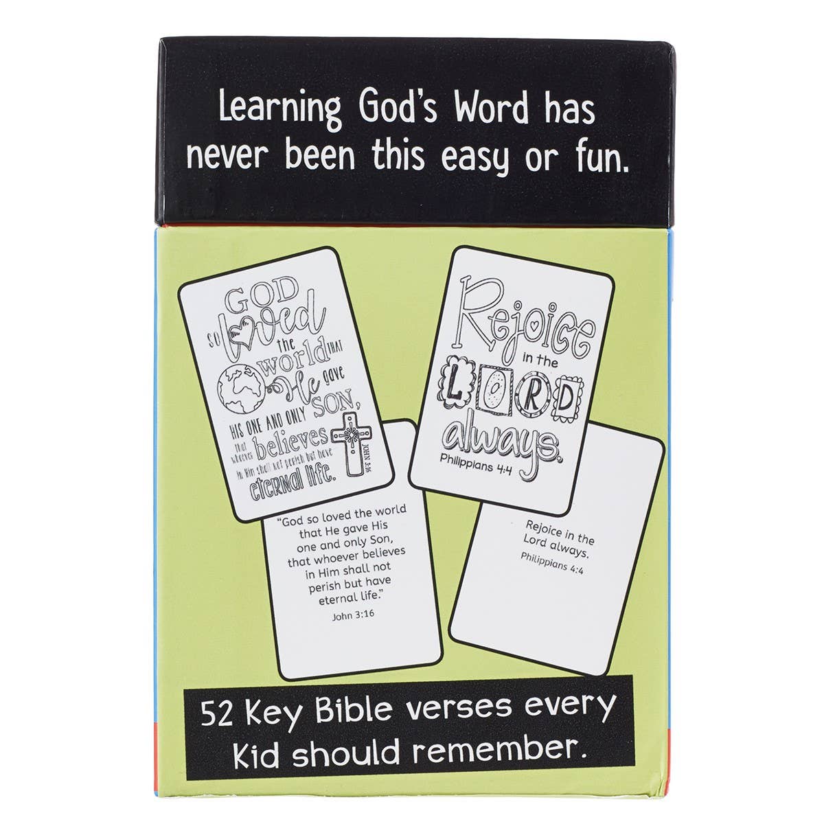 52 Verses Coloring Cards