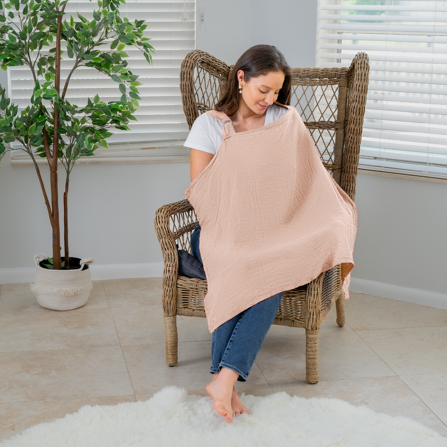 Muslin Nursing Cover by Comfy Cubs