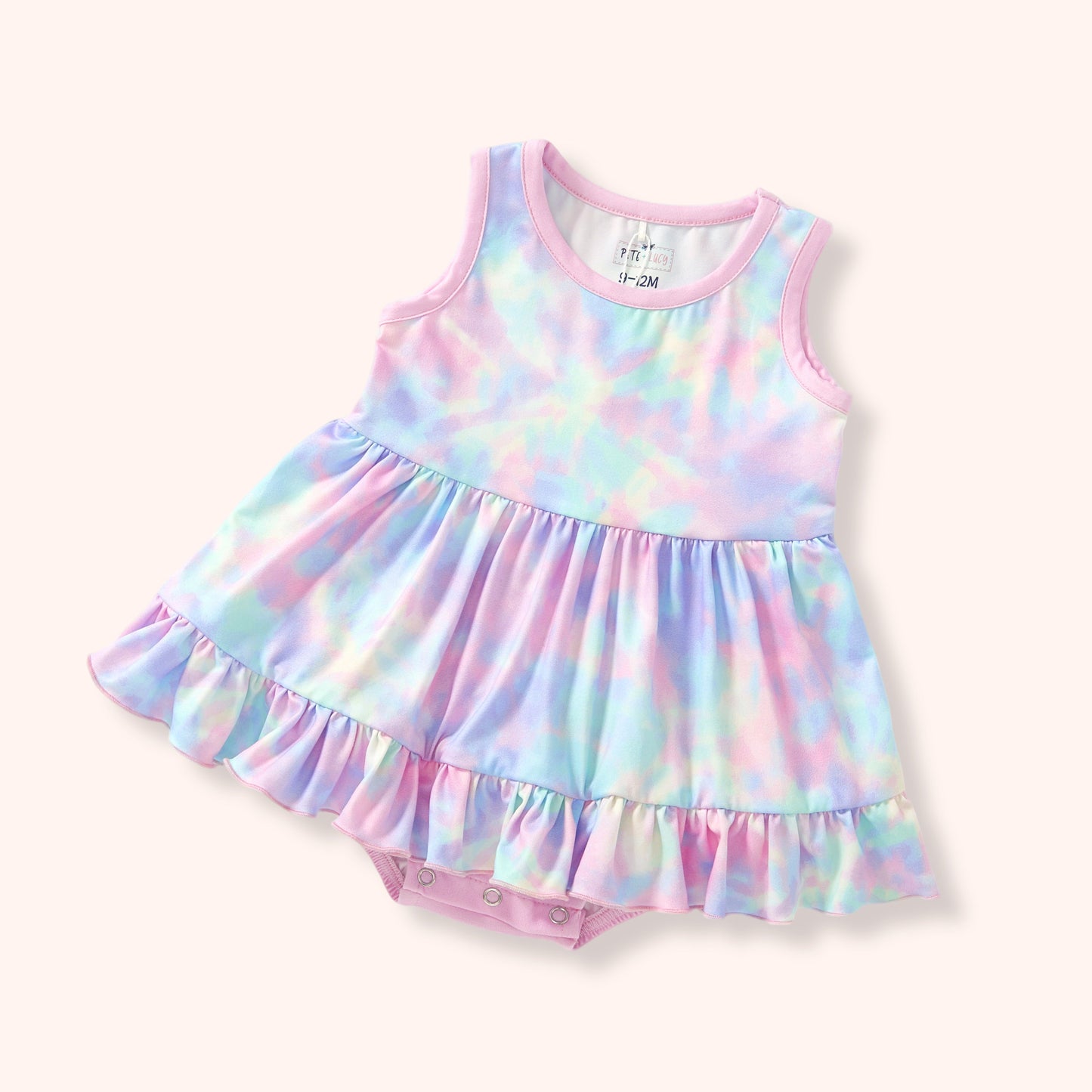 Cotton Candy Swirl - Romper